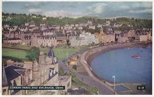 PC68039 Corran Parks und Esplanade. Oban. Henderson. 1957