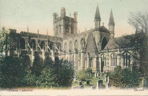 PC68381 Chester Kathedrale. JWS 2505. 1904