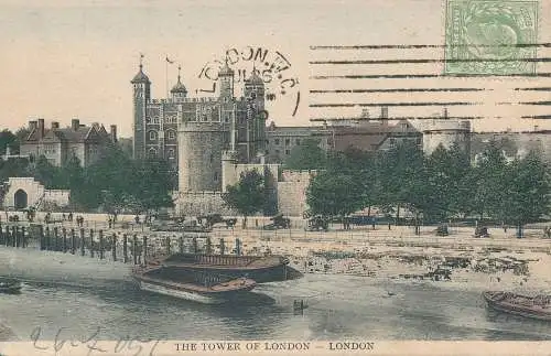 PC69430 Der Tower of London. London. Imperium. Nr. 11. 1905