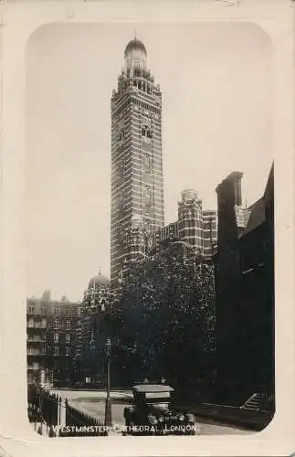 PC6881 Westminster Cathedral. London. RP. 1930