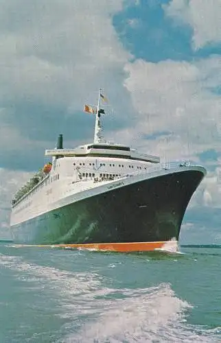 PC69786 Cunard Queen Elizabeth 2. Arthur Dixon