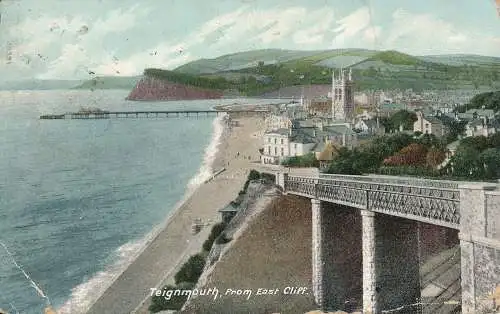 PC71528 Teignmouth von East Cliff. Frith. 1905