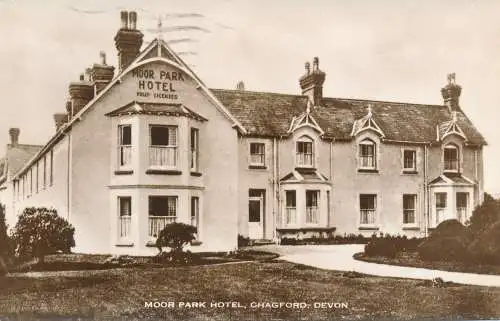 PC70986 Moor Park Hotel. Chagford. Devon. RP. 1966