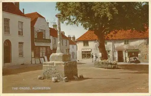 PC71590 Das Kreuz. Alfriston. Valentinstag. Carbofarbe. Nr. H.7134. 1960