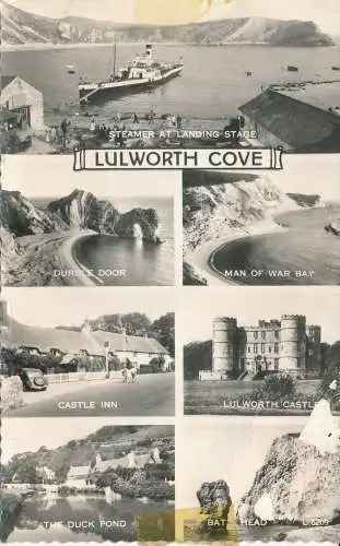 PC71029 Lulworth Cove. Multi-View. Valentinstag. RP. 1963