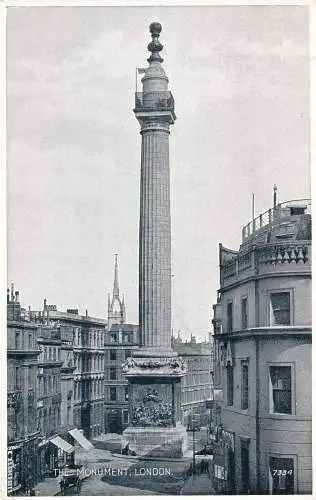 PC67498 Das Denkmal. London. Valentinstag. Nr. 7334