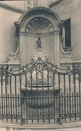 PC69425 Brüssel. Denkmal Manneken Pis. Ern. Thill. Nels