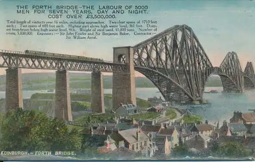 PC68597 Die Forth Bridge. Edinburgh. Philco