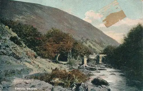 PC68723 Fingle Bridge. Chapman