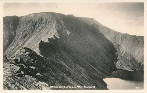 PC71309 Schrittkante. Red Tarn und Top of Hellvellyn. Abraham. RP