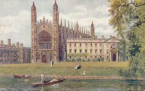 PC68423 Kings College Chapel. Cambridge. Lachs. Nr. 1562