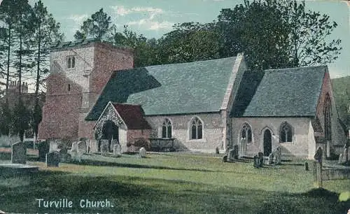 PC68838 Turville Kirche. 1910