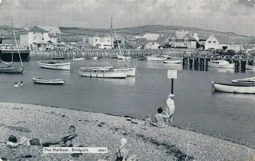 PC68365 Der Hafen. Bridport. 1965