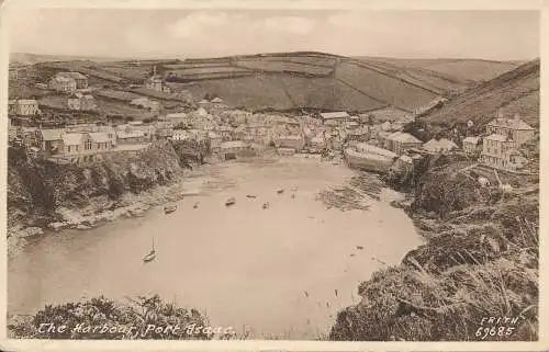 PC70815 Der Hafen. Port Isaac. Frith. Nr. 69685. 1954