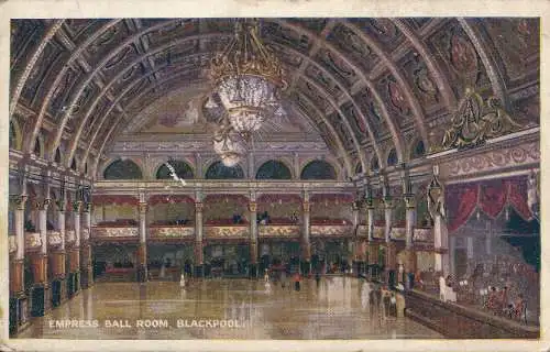 PC68873 Kaiserin Ballsaal. Blackpool. Stiefel Cash