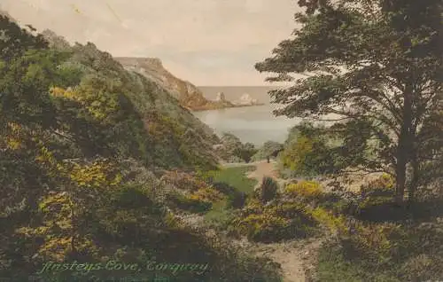 PC70522 Ansteys Cove. Torquay. Frith. Nr. 38606A