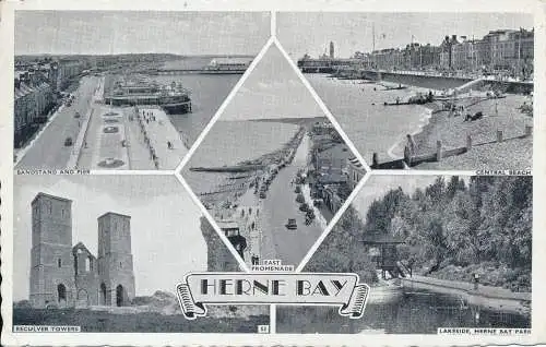 PC68783 Herne Bay. Multi-View. 1961