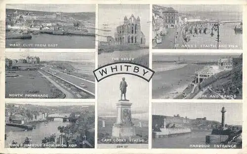 PC70154 Whitby. Multi-View. Chadwick. 1953