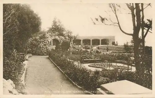 PC71674 Die neuen Cliff Gardens. Felixstowe