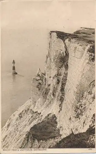 PC70641 Strandkopf und Leuchtturm. Eastbourne. Nr. 6952. 1934