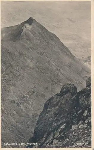 PC70398 Crib Goch. Snowdon. Judges Ltd. Nr. 7435. 1956