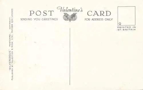 PC69757 Zitadelle und Cattewater. Plymouth. Valentinstag. Silber. Nr. G.1465