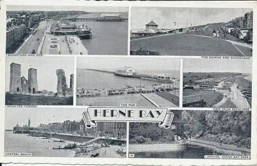 PC68784 Herne Bay. Multi-View. 1961