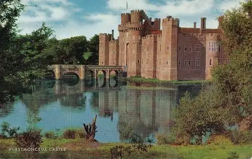 PC68615 Hurstmonceux Castle. Lachs