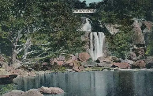 PC71814 Inversnaid Falls. Loch Lomond. Valentinstag