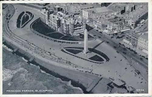 PC68229 Prinzessinnenparade. Blackpool. Nr. 553A. 1963