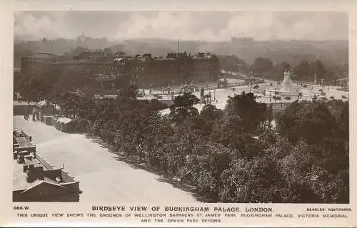 PC69984 Birdseye-Blick auf den Buckingham Palace. London. Beagles und Co. RP