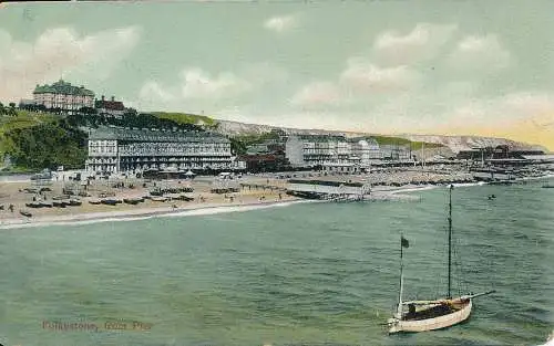 PC68405 Folkestone von Pier. Misch und Lager. Kameradiagramme