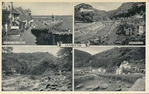 PC70702 Lynmouth. Multi-View. Lachs