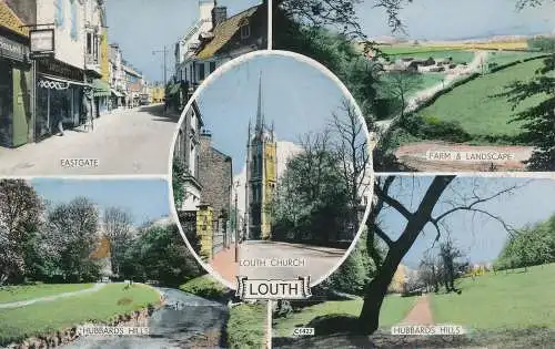 PC70440 Louth. Multi-View. St. Albans. RP. 1961