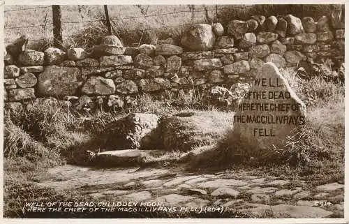 PC70495 Brunnen der Toten. Culloden Moor. RP. 1944