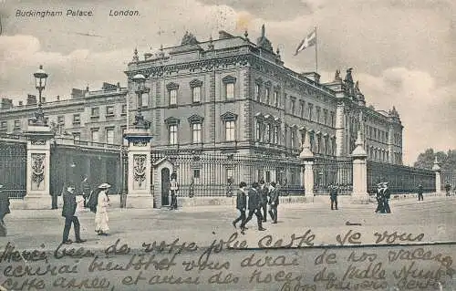 PC68540 Buckingham Palace. London. 1908