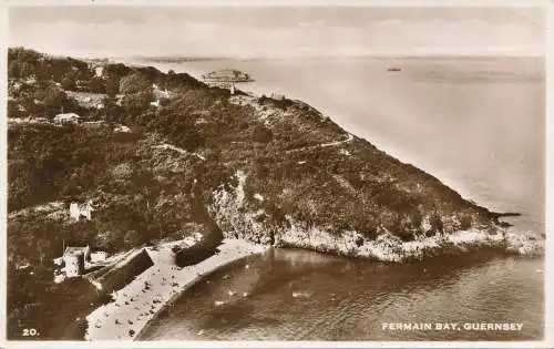 PC72981 Fermain Bay. Guernsey. B. B. London. RP. 1952