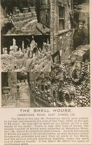 PC72796 The Shell House. Cambridge Road. East Cowes. I.W