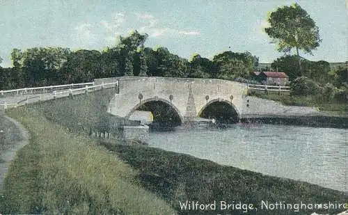 PC68834 Wilford Bridge. Nottinghamshire