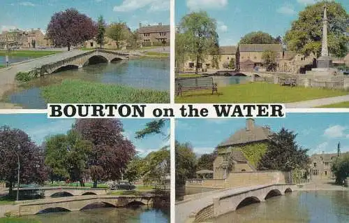 PC68308 Bourton auf dem Wasser. Multi-View. Lachs