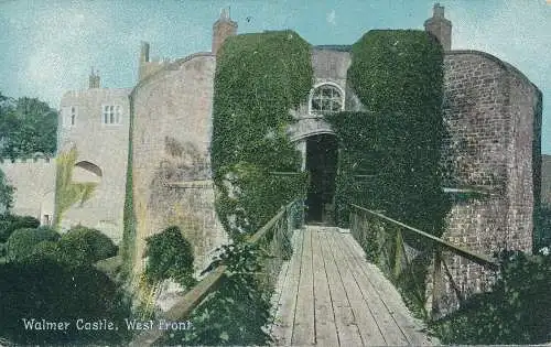 PC68809 Walmer Castle. Westfront