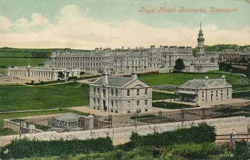 PC73252 Royal Naval Barracks. Devonport. Valentinstag