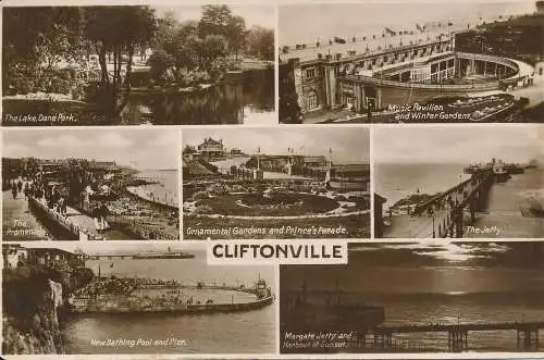 PC70646 Cliftonville. Multi-View. RP. 1930