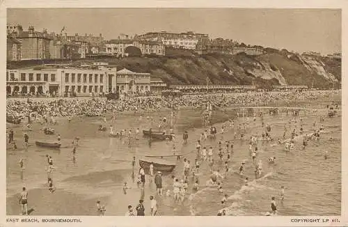 PC70719 East Beach. Bournemouth. 1948