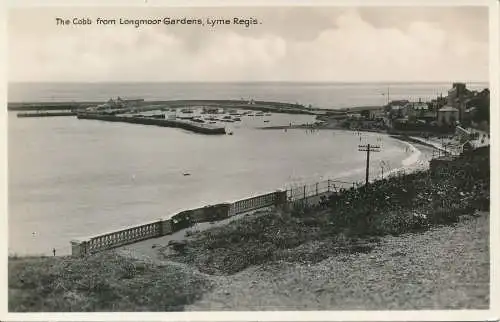 PC72843 Die Cobb aus Longmoor Gardens. Lyme Regis. RP