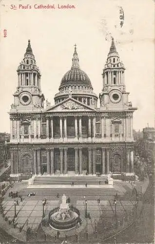 PC72457 St. Pauls Kathedrale. London. Stengel. Nr. 4394