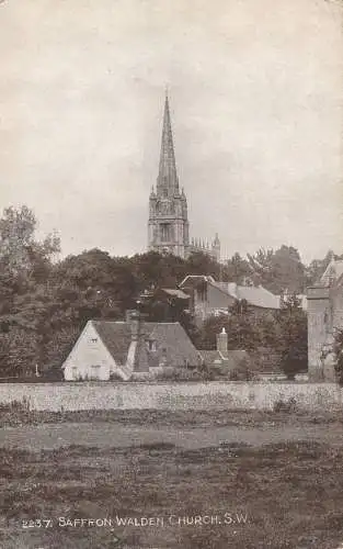 PC72873 Safranwaldenkirche. S.W. Lachs. Sepio. Nr. 2237. 1921