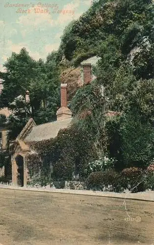 PC73888 Gärtnerhaus. Rock Walk. Torquay. Valentinstag. 1908