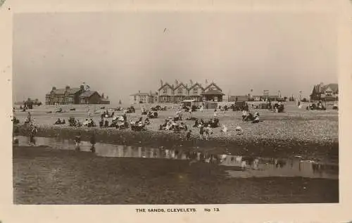 PC72554 The Sands. Cleveleys. RP. 1921