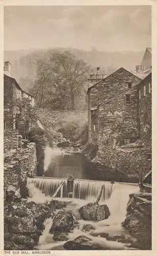 PC73351 Die alte Mühle. Ambleside